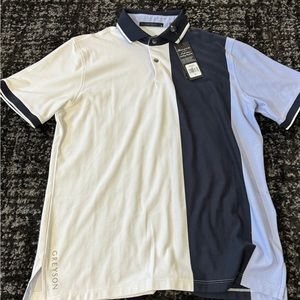 Greyson Golf Polo Shirt Mens Short Sleeve Activewear size Medium BNWT